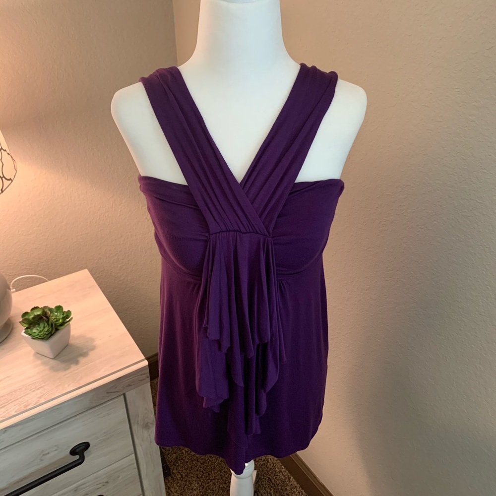 Ella Moss High Neck Ruffle Top - Picture 5 of 7
